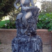 Estatuas humanas en Barcelona