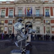 Estatua Don Quijote Madrid