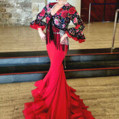 Traditional Flamenco dress