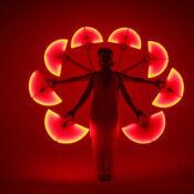 Abanicos LED Flamenco