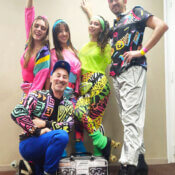Patinadores eventos 80s