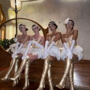 Cabaret white swan style