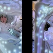 Animadores Carruaje iluminado